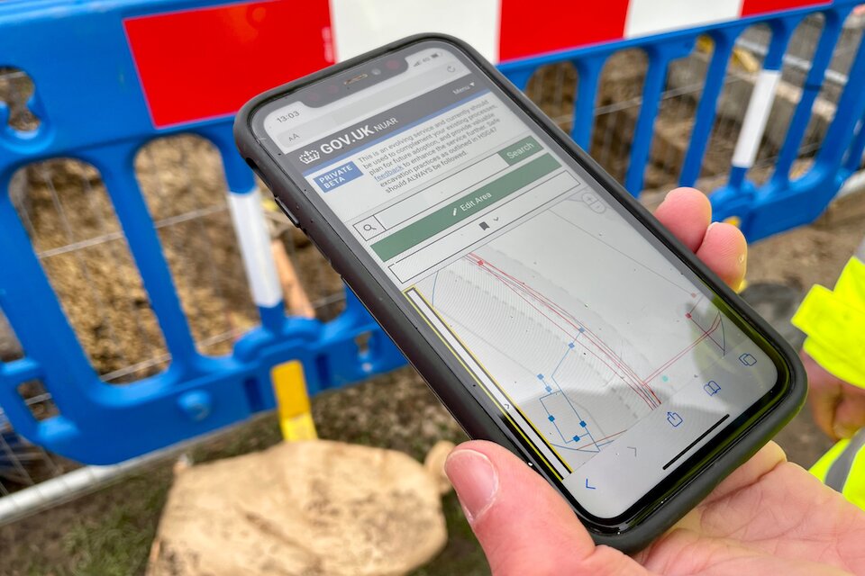 پوشش تجهیزات زیرزمینی بریتانیا با نقشه دیجیتالی