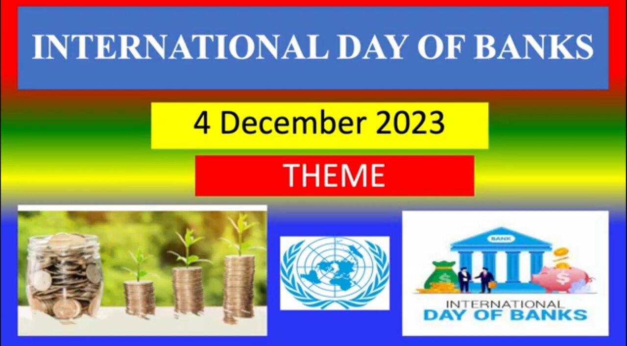 روز جهانی بانکها ۲۰۲۳ + شعار