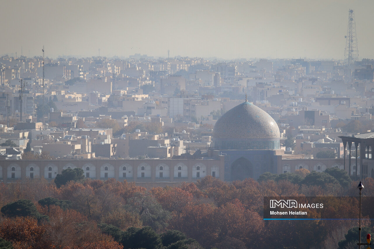 اشباع آلودگی در ریه تنفسی اصفهان