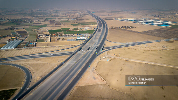 رینگ چهارم ترافیکی شهر اصفهان