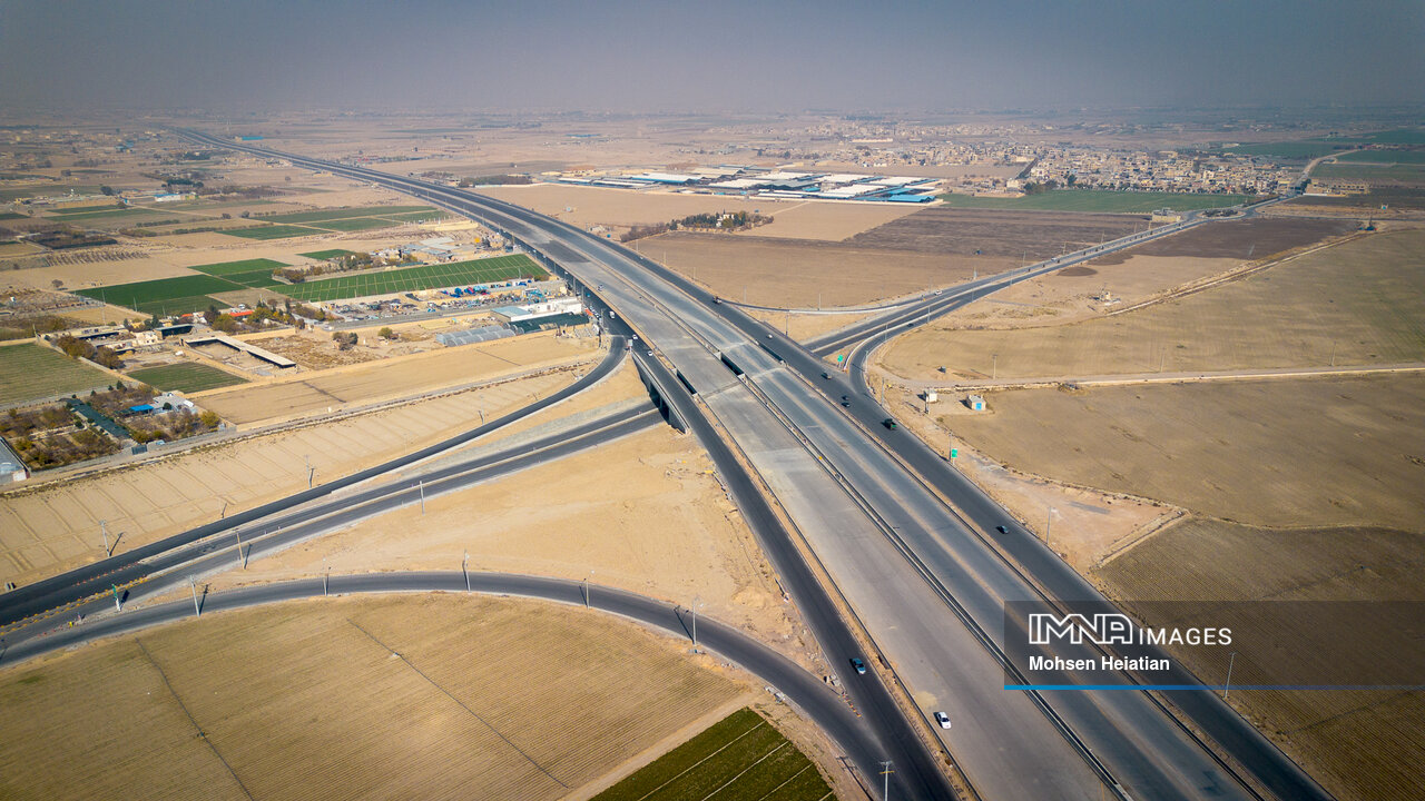 رینگ چهارم ترافیکی شهر اصفهان