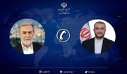 گفت‌وگوی تلفنی وزیر امور خارجه با دبیرکل جنبش جهاد اسلامی فلسطین