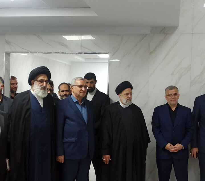 بیمارستان شهید سلیمانی فردیس با حضور رئیس جمهور افتتاح شد