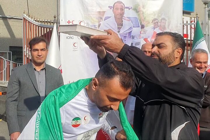 بدرقه سفیر صلح هلال‌احمر برای حمایت از مردم مظلوم غزه
