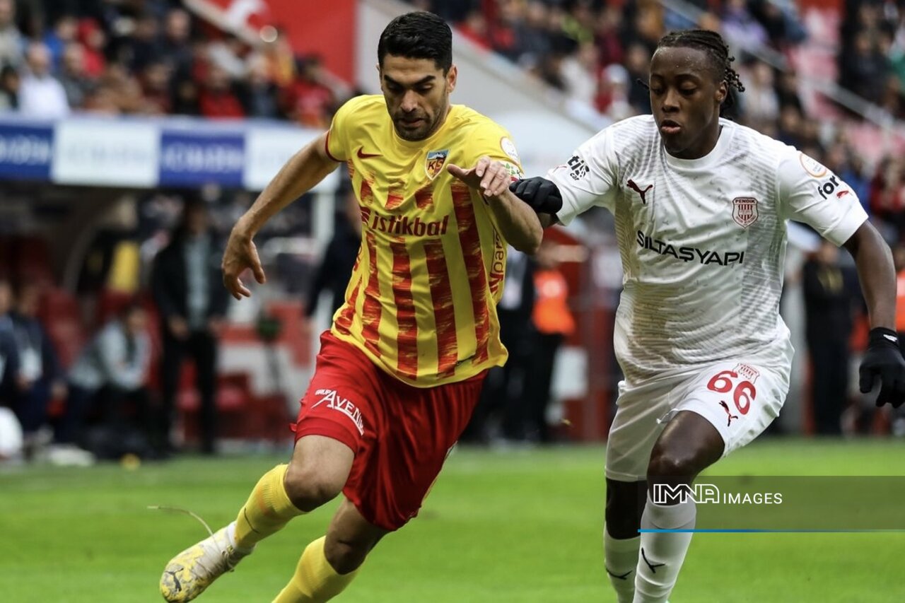 ۳ امتیاز هفته پانزدهم سوپرلیگ ترکیه با نمایش خوب حسینی و کریمی به کایسریاسپور رسید