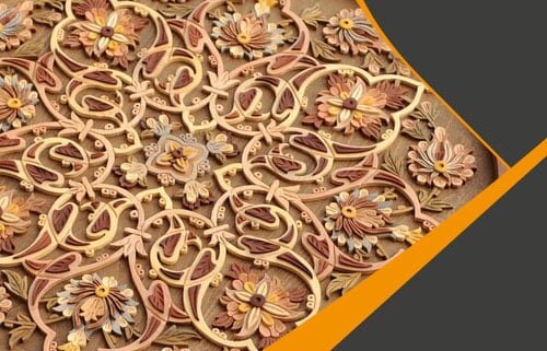 مُعَرَّق؛ هنری که با علم و فن ترکیب شده