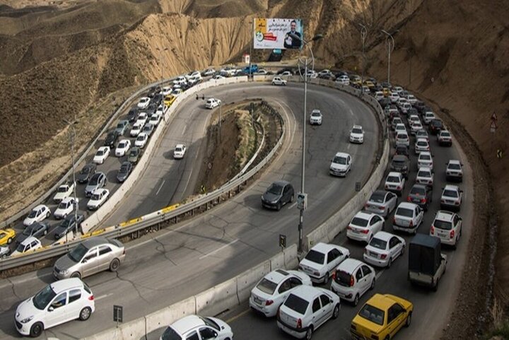 اعمال محدودیت تردد در جاده کرج-چالوس و آزادراه تهران-شمال