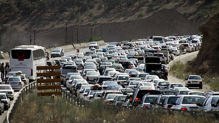 ترافیک‎ ‎سنگین‎ ‎در‎ ‎آزادراه‌‎های‎ ‎البرز