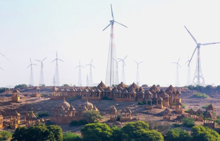 بزرگترین مزارع بادی جهان