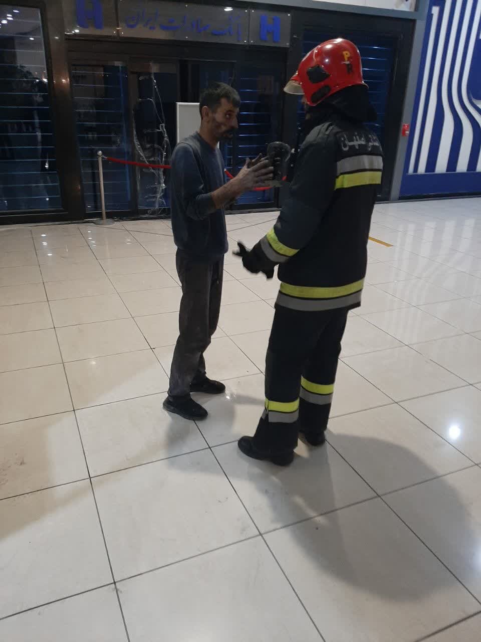 علت آتشسوزی در سیتیسنتر چه بود؟+ عکس