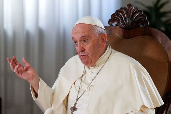 موضع‌گیری مجدد پاپ علیه جنایات رژیم صهیونیستی با لفظ «تروریسم»