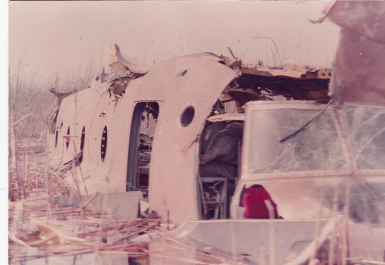 ماجرای بالگرد سقوط کرده در بین نیزارهای جزیره مجنون