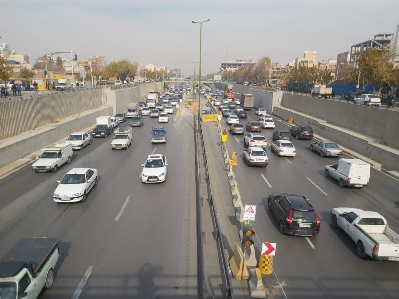 افتتاح مخزن آب ۵۰۰ هزار لیتری میدان جمهوری و بهرهبرداری از پل صاحبروضات تا پایان ۱۴۰۲