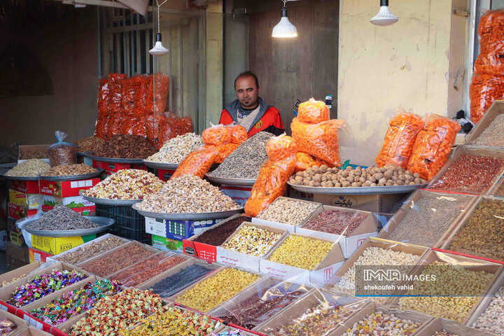 بازار شب یلدا در اصفهان