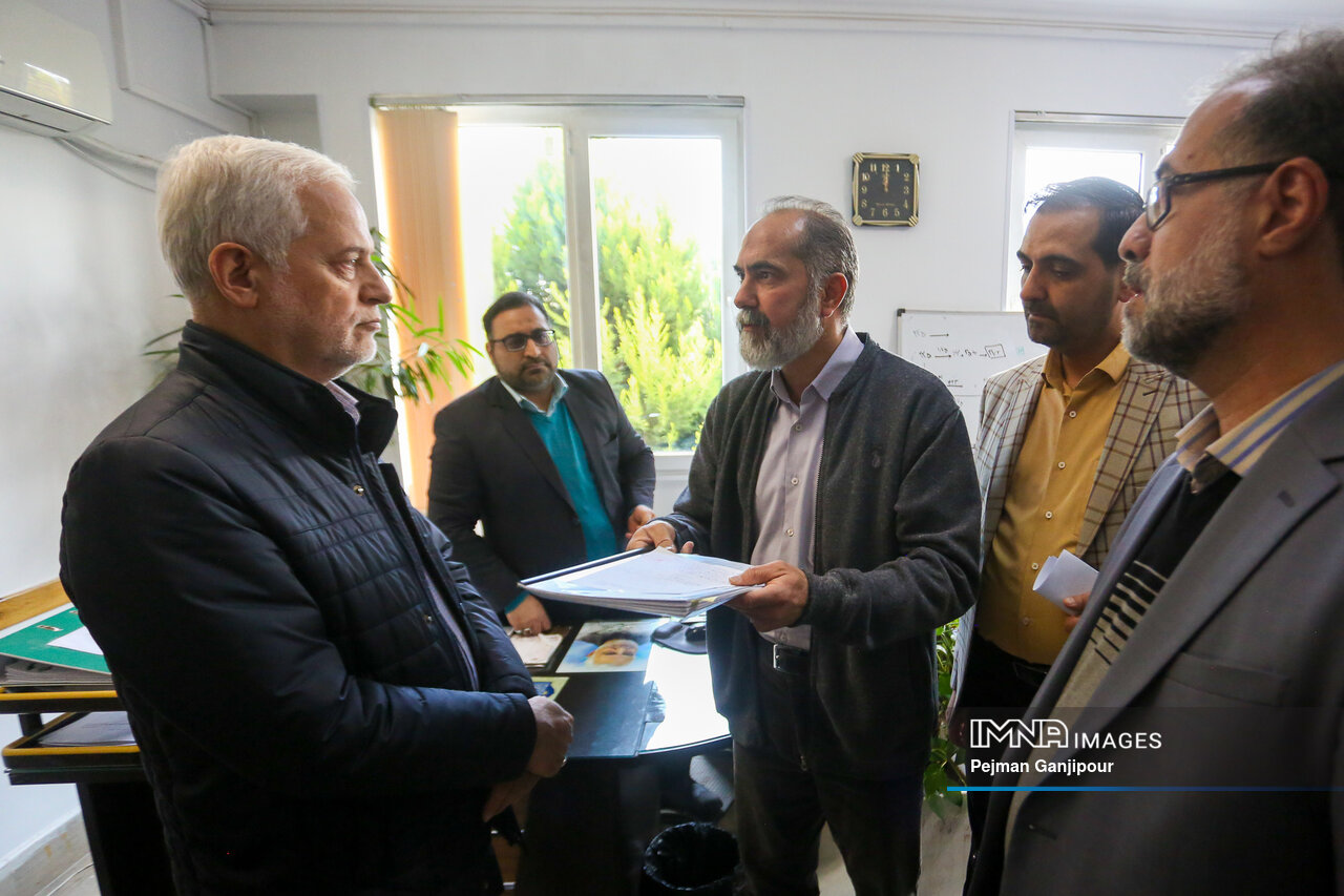 هشتمین ایستگاه «بازدید سرزده شهردار اصفهان» در سازمان پارک‌های شهرداری