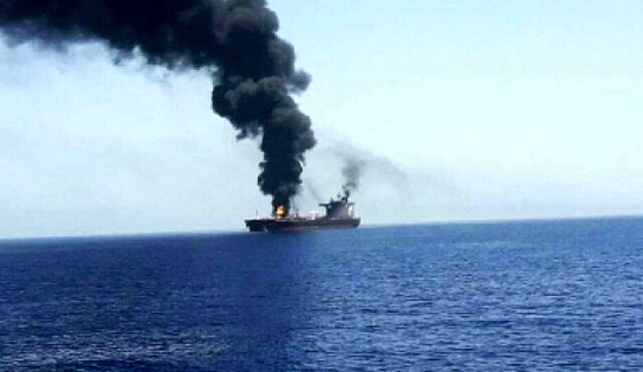 حمله پهپادی به کشتی اسرائیلی در سواحل هند