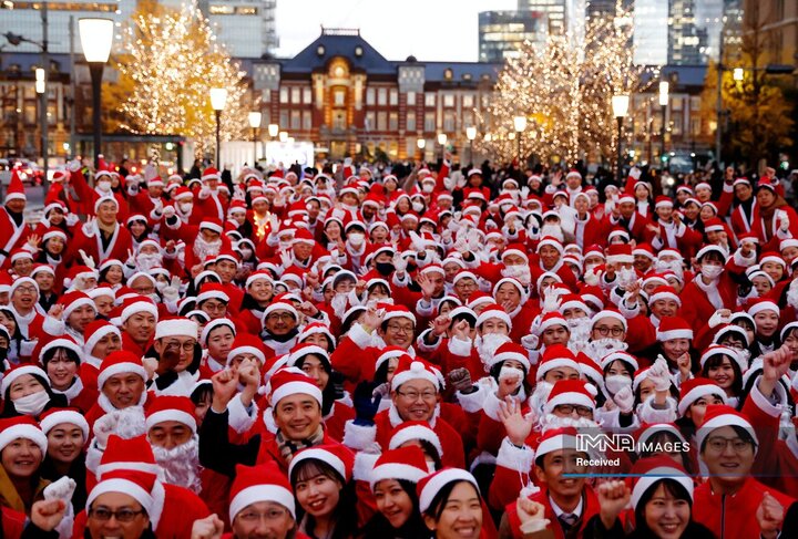 بابانوئل‌ های کریسمس در سراسر جهان