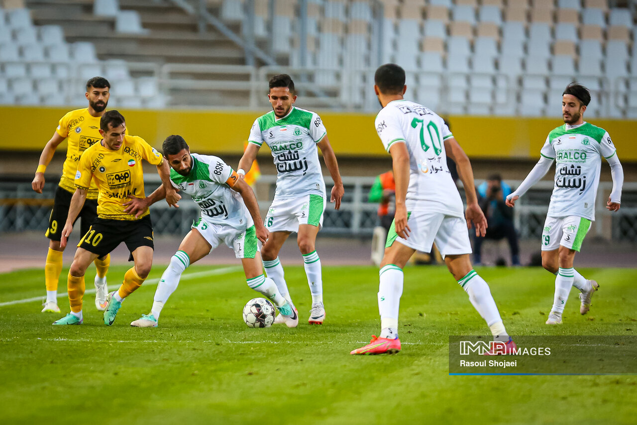 شمس آذر- سپاهان/ سکانس پایانی نیم فصل جنجالی