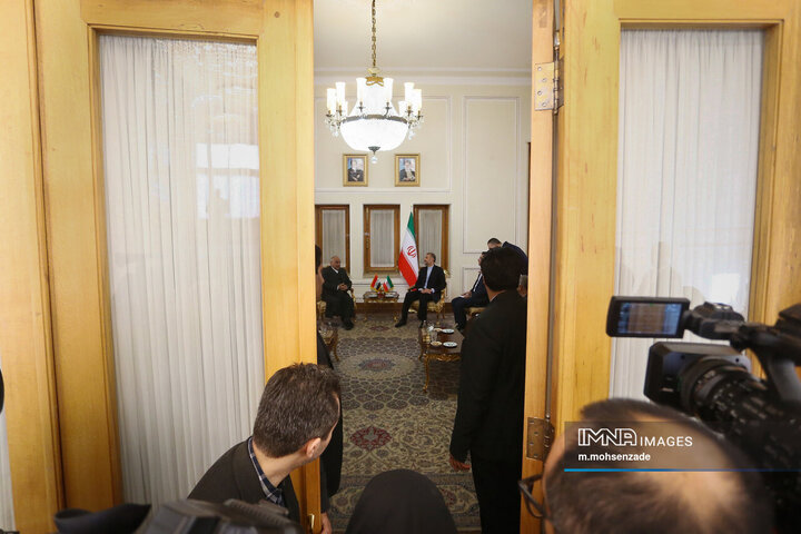 دیدار وزیر امور خارجه با عادل عبدالمهدی