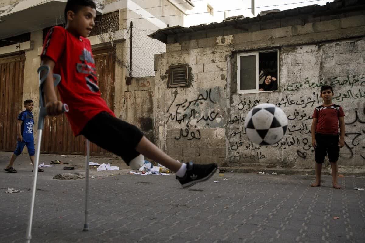 بن‌بست فوتبال در غزه