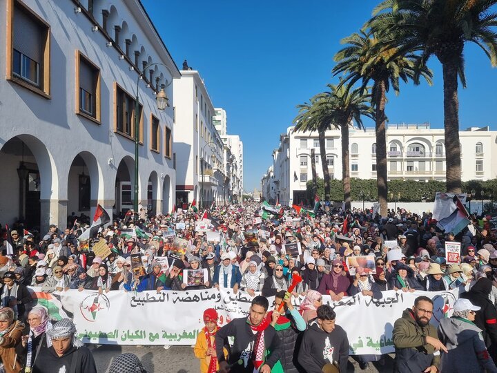 درخواست شهروندان مراکشی‌ برای قطع رابطه با رژیم صهیونیستی