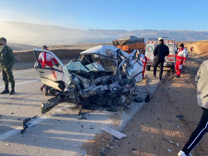 هشت کشته و مصدوم در حادثه رانندگی محور یاسوج به شیراز