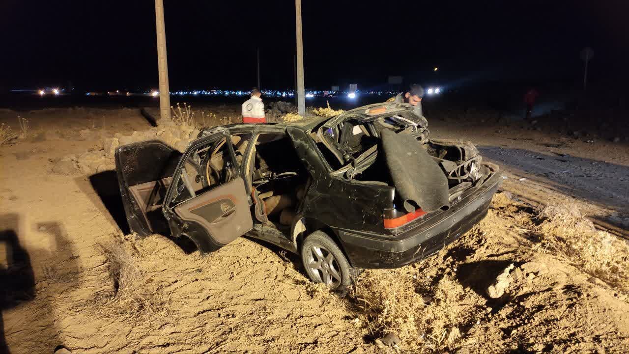 یک فوتی و یک مصدوم در محور شهرکرد به طاقانک