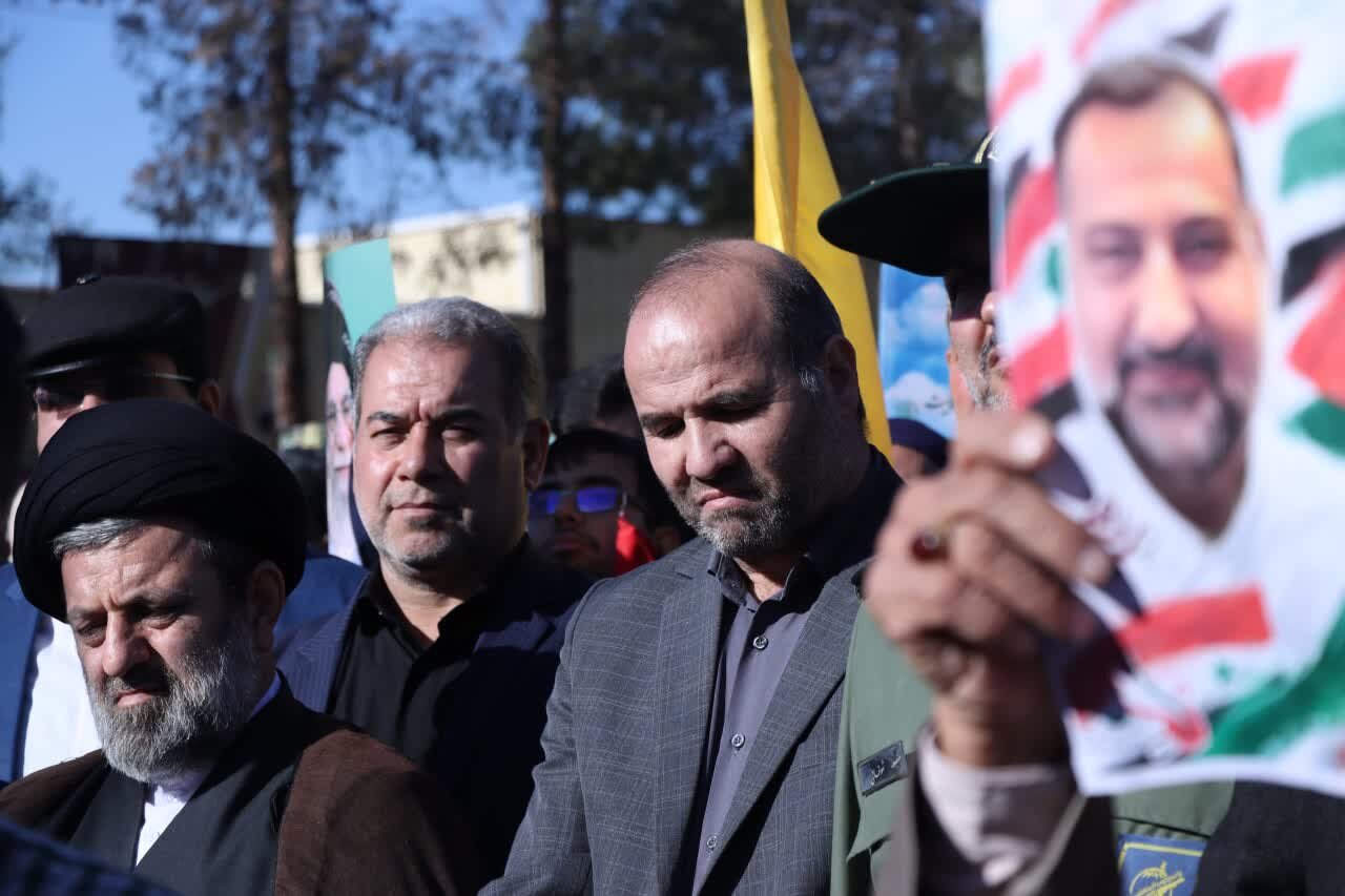 حضور پرشور مردم سمنان در مراسم بزرگداشت یومالله ۹ دی