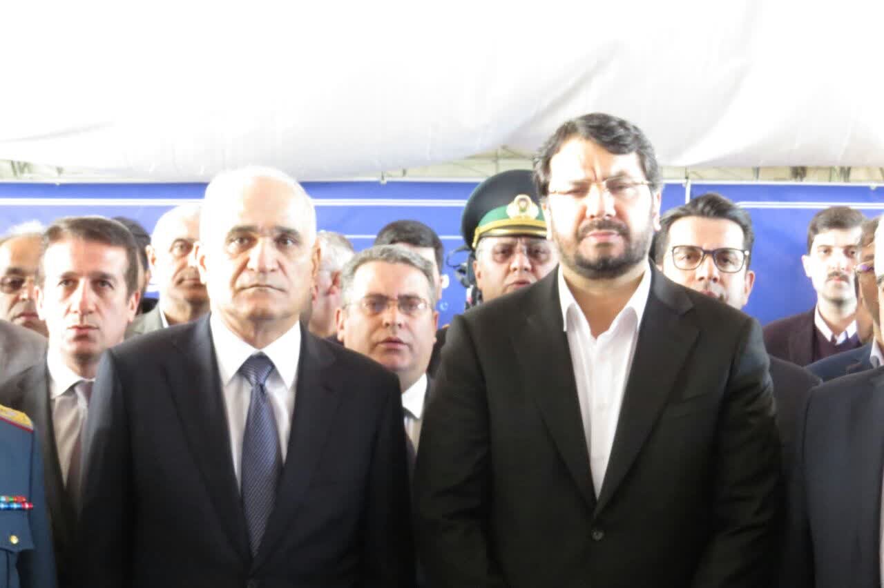 سایت موقت پایانه مرزی آستارا افتتاح شد