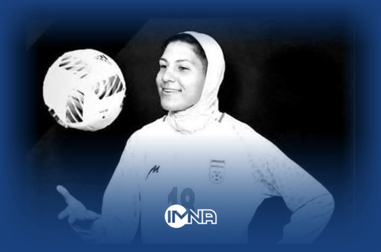 صحبت‌های خواهر ملیکا محمدی در مراسم تشییع او در ورزشگاه آزادی