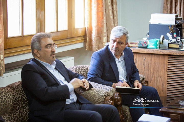 دیدار شهردار اصفهان و مسئول امور نمایندگی‌های داخلی وزارت امور خارجه
