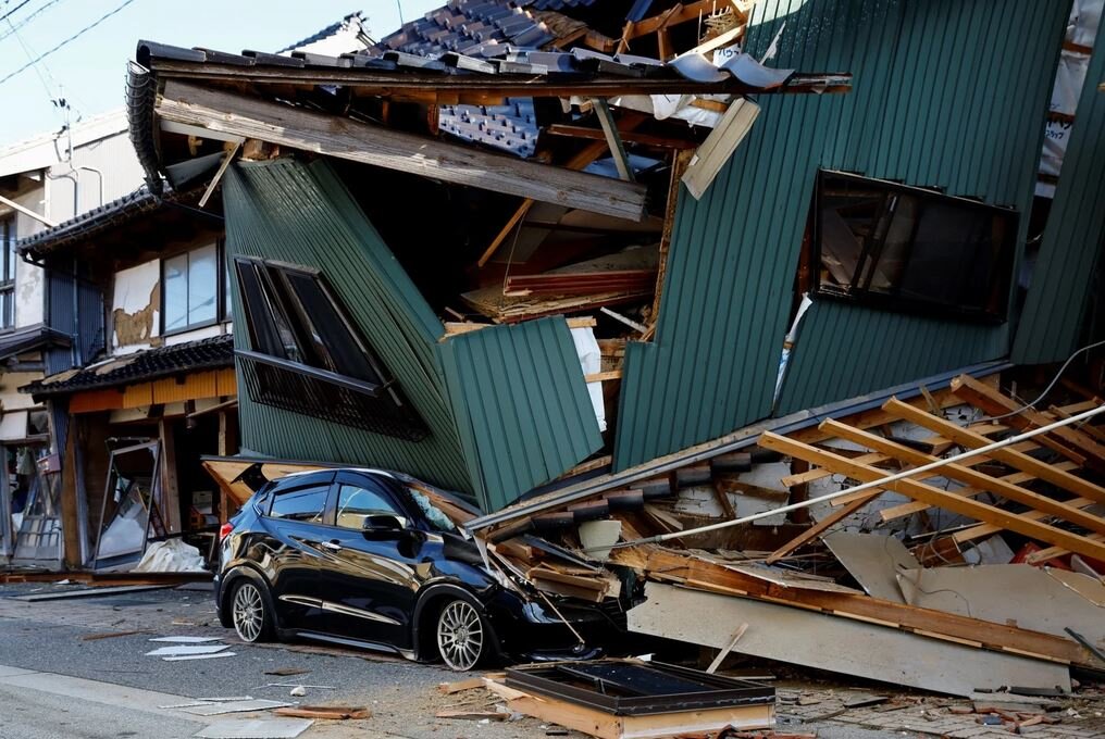 افزایش تلفات زلزله ژاپن