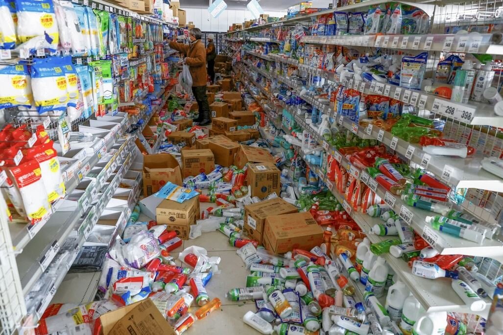 افزایش تلفات زلزله ژاپن