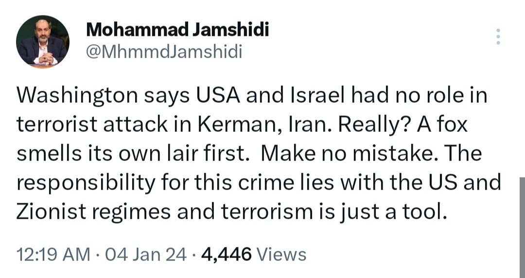 تروریستها ابزار دست آمریکا و رژیم صهیونیستی هستند