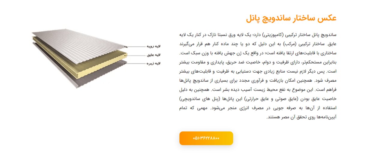 تصویر و عکس ساندویچ پانل
