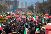 راهپیمایی مردم اراک و بجنورد در محکومیت جنایت تروریستی کرمان