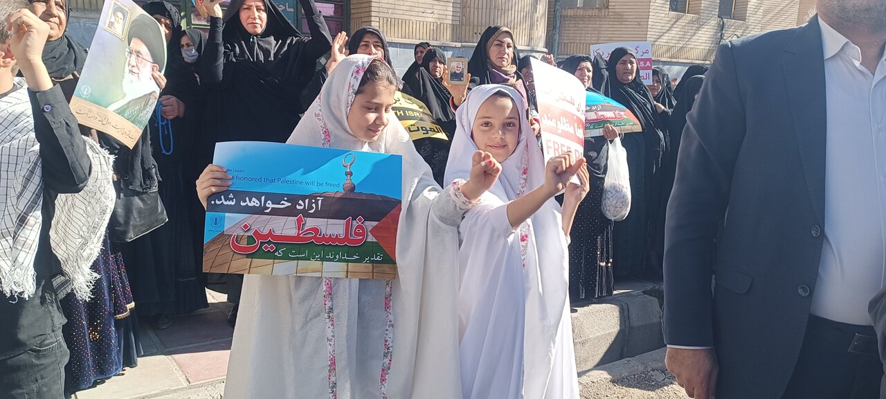 راهپیمایی ضدتروریستی مردم شهر یاسوج + تصاویر