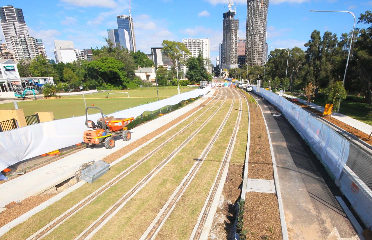 رونمایی از نمونه اولیه خط راه‌آهن سبز در استرالیا