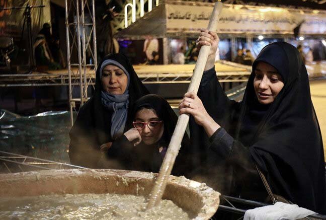 سمنوپزان آئینی دیرینه در کاشان