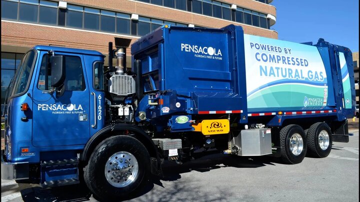 بهره‌مند شدن کامیون‌های فلوریدا از گاز طبیعی تجدیدپذیر