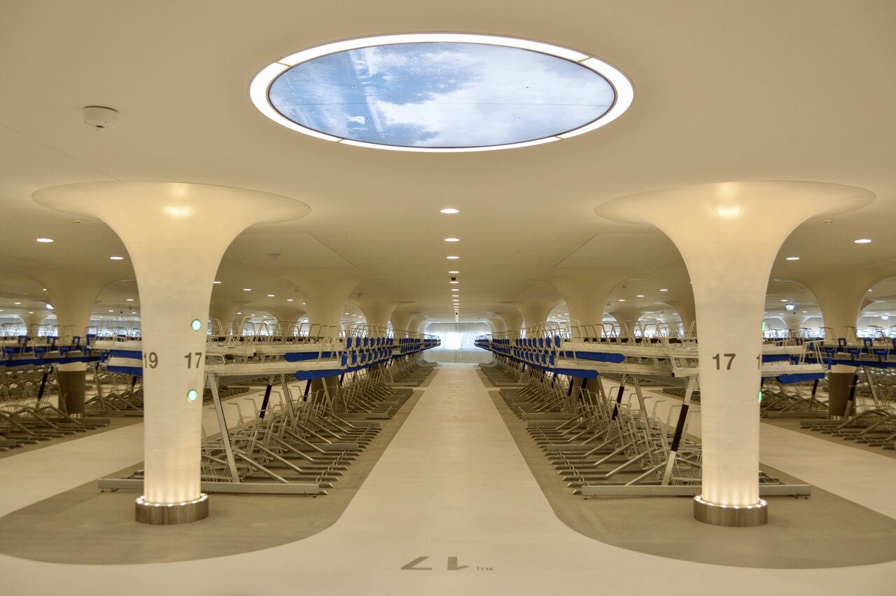 خلاقترین پارکینگهای دوچرخه در جهان