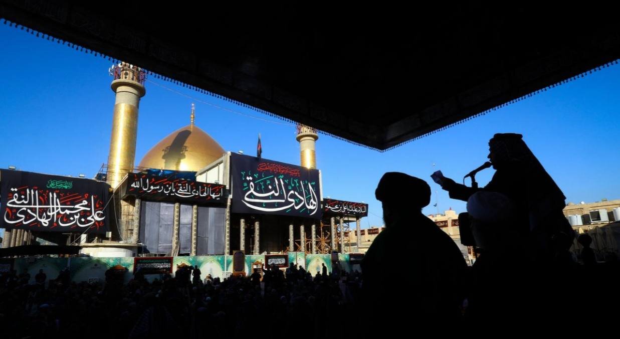 غوغای زائران در غربت سامرا