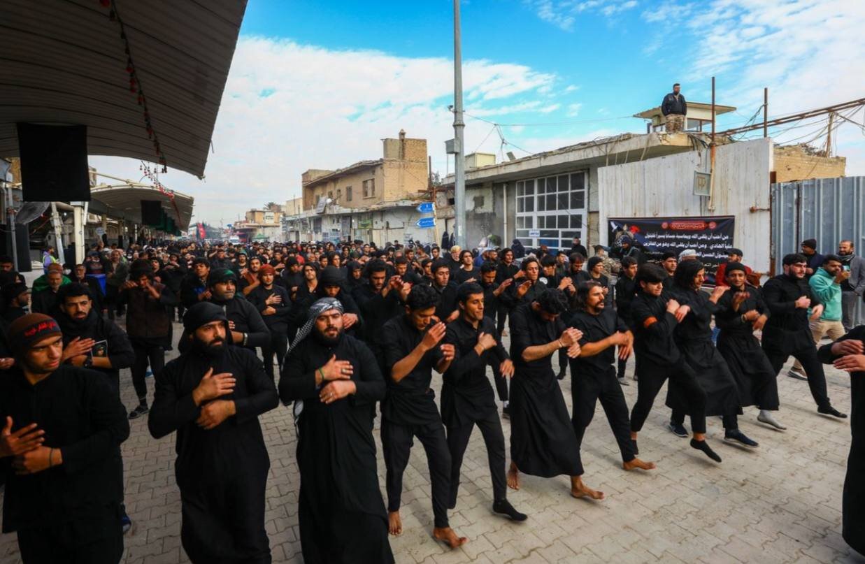 غوغای زائران در غربت سامرا