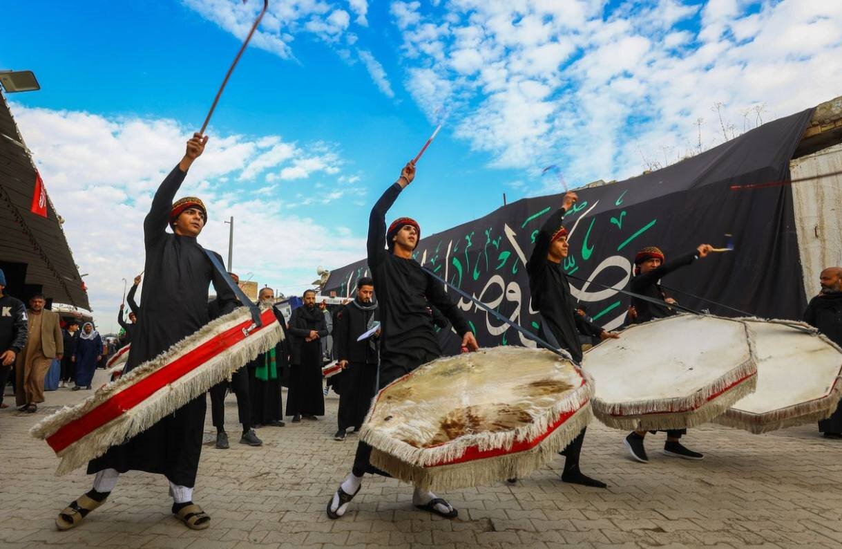 غوغای زائران در غربت سامرا