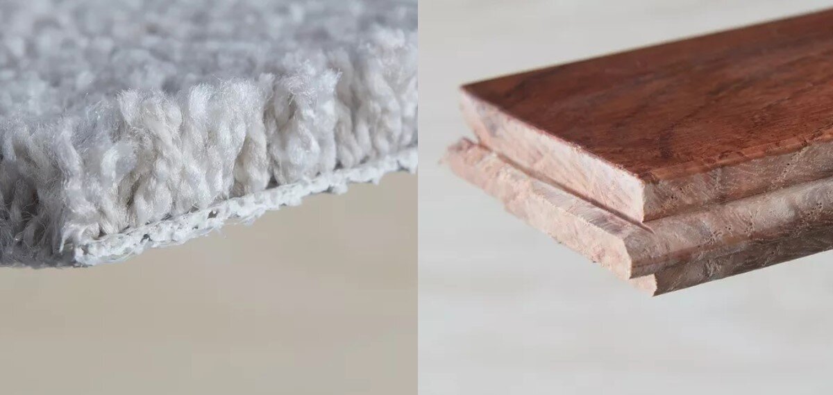 مقایسه موکت در مقابل کفپوش چوبی