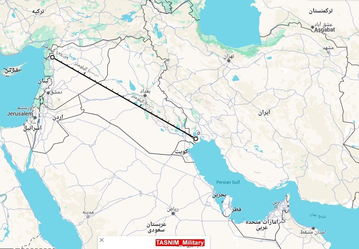 دوربردترین عملیات موشکی سپاه با کدام بالستیک صورت گرفت؟