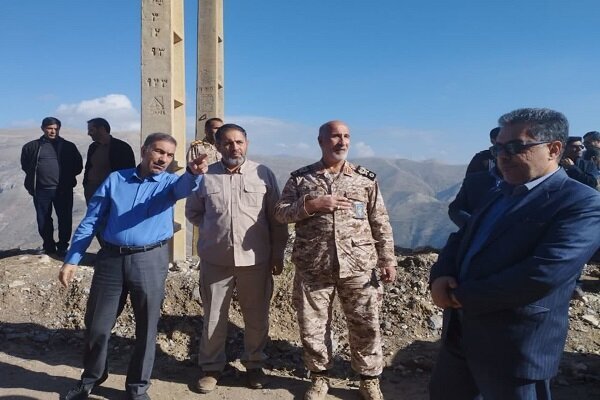 معاونان استاندار کرمانشاه از پروژه‌های مرزی پاوه بازدید کردند
