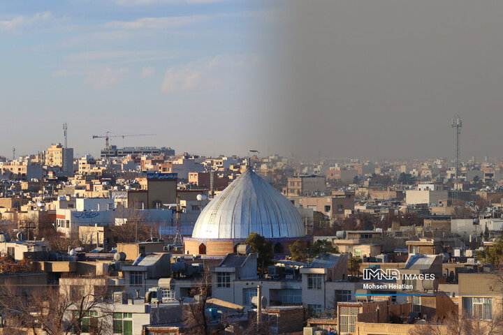 دو روی سکه هوای اصفهان