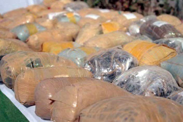 کشف ۴۵۵ کیلوگرم مواد مخدر در شهرستان میناب استان هرمزگان
