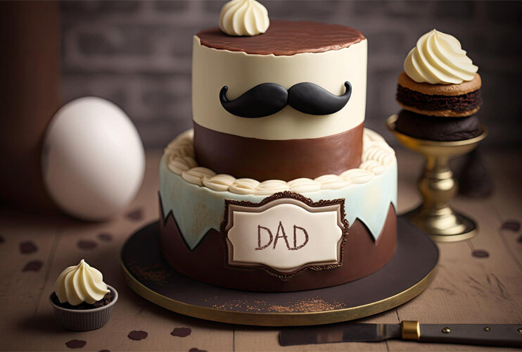 عکس کیک روز پدر 